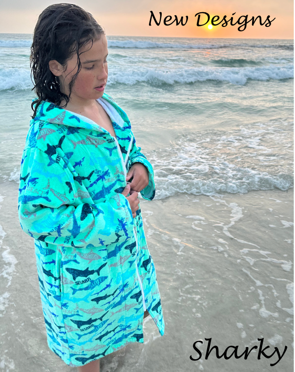 Luxe Sharky Hooded Towel