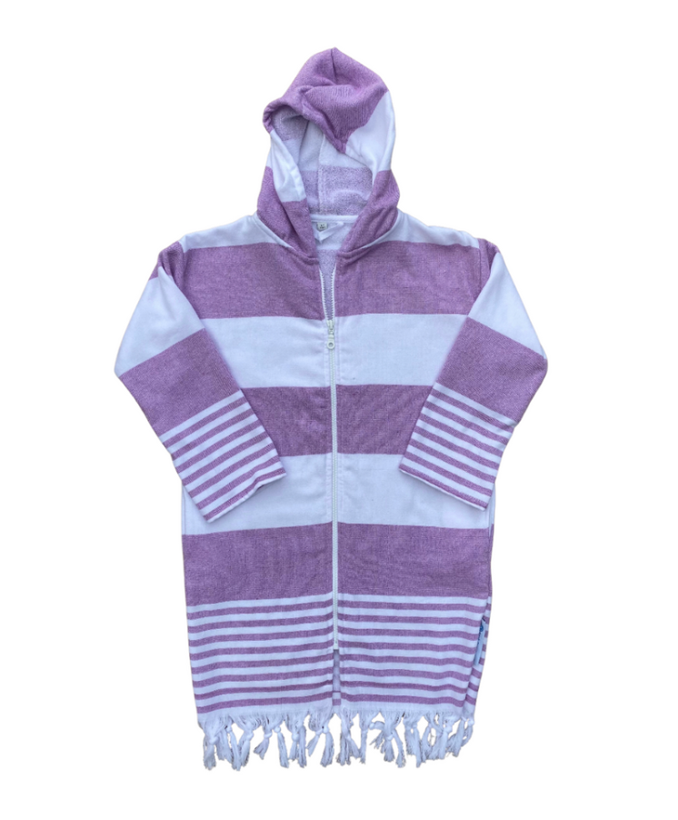 Pink Stripe Robe (12-24 months only)