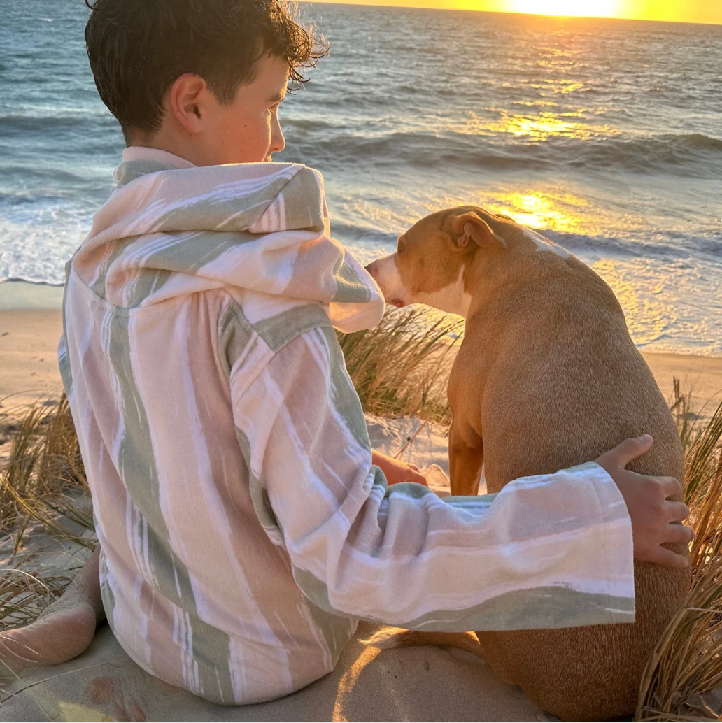 Island Sand Hooded Towel (5-7y, 7-11y, S-M, M-L, L-XL)