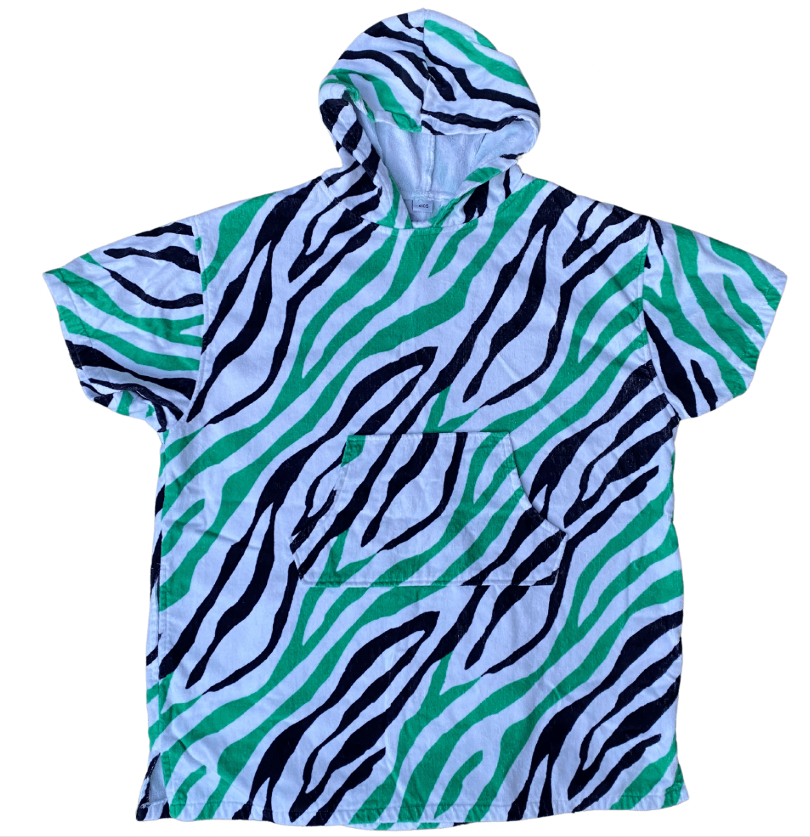 Short Sleeve Luxe Poncho Safari