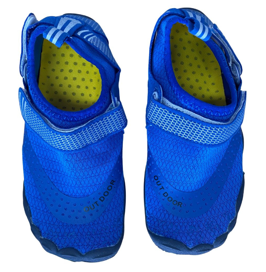 Water Sand Shoes Kids Aqua Navy backbeachco