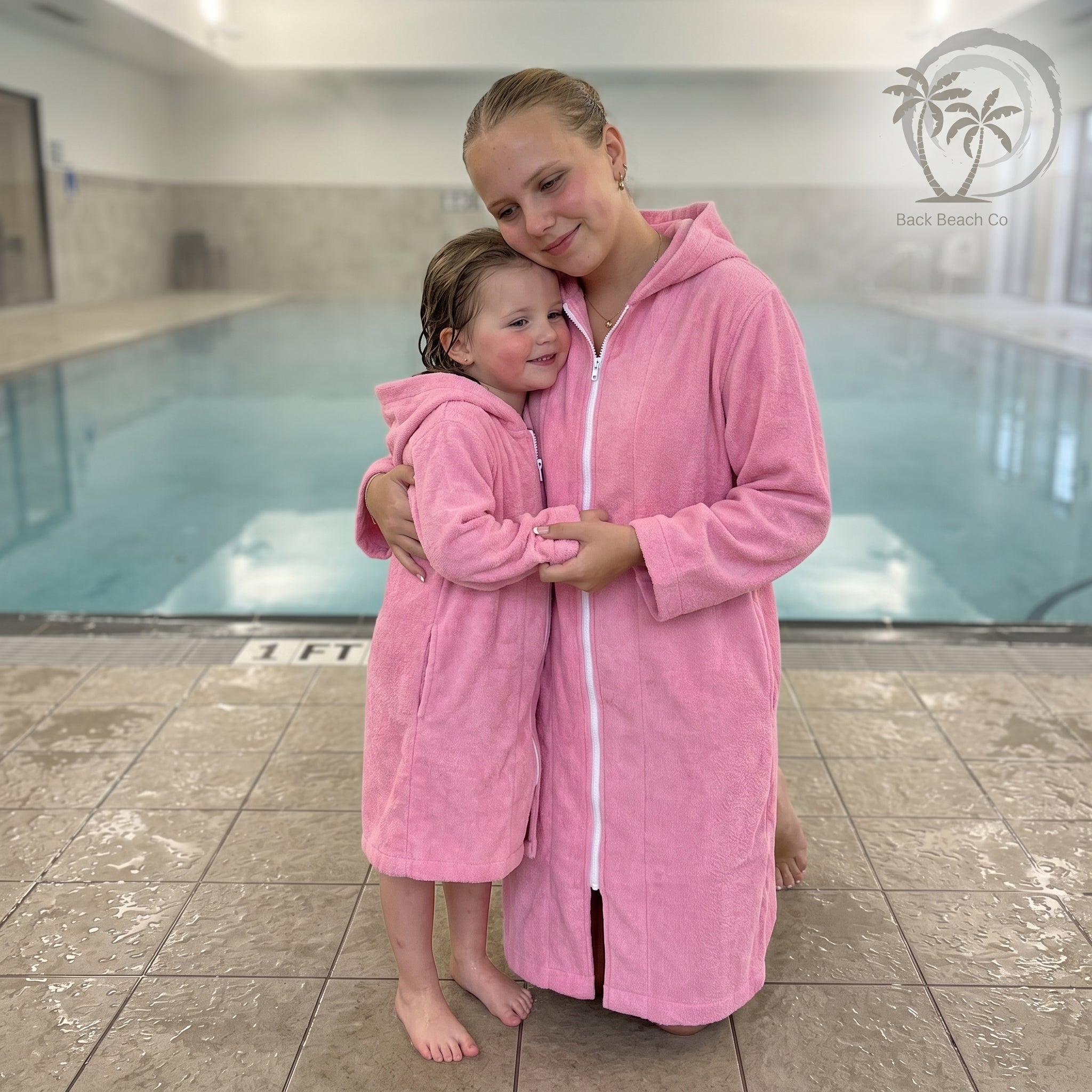 Microfiber Zip Up Towelling Robes