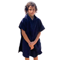 Microfibre Navy Poncho