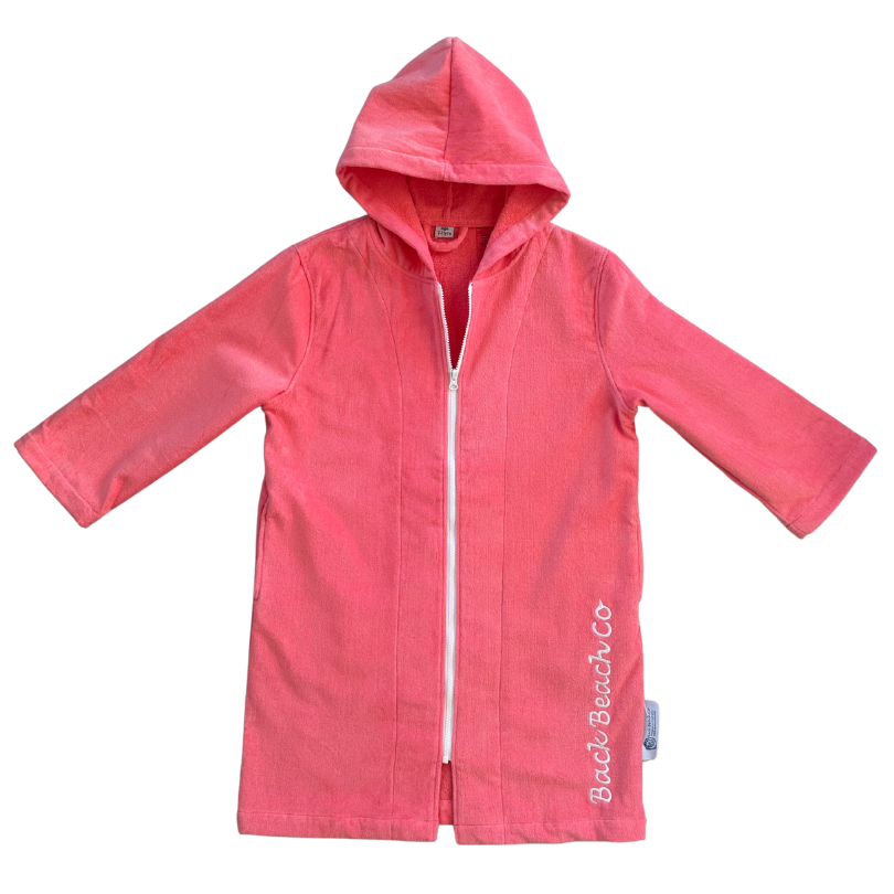 Salty Peach Hooded Towel (7-11y, S-M, M-L, L-XL)