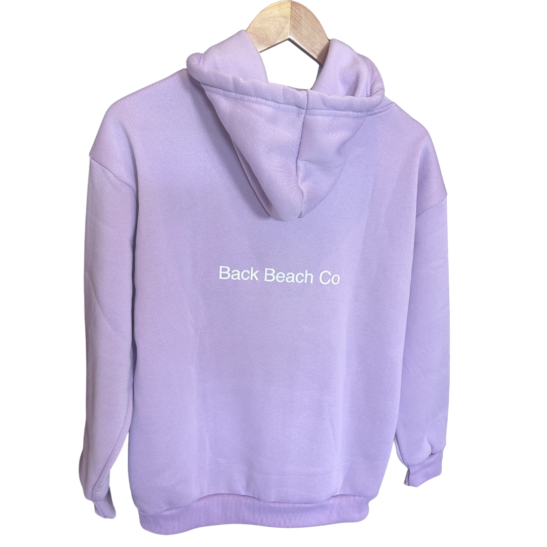 Purple Fleece Hoodie