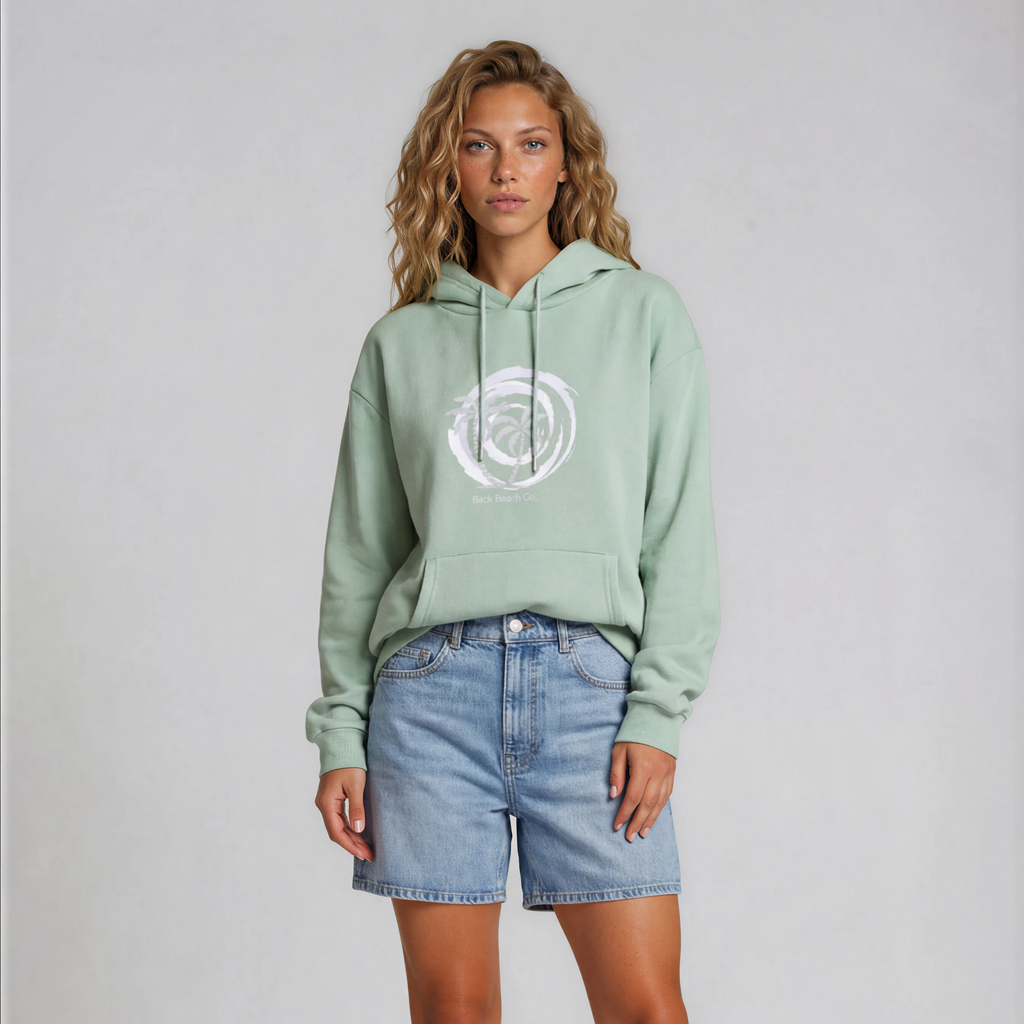 Green Fleece Hoodie