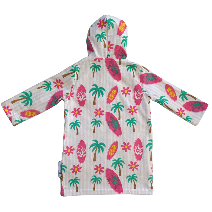Palm Surf Hooded Towel (12mnths, 3-5y, 5-7y, 7-11y, S-M, M-L, L-XL)