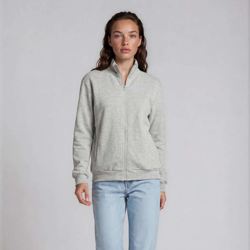 Grey Fleece Sweatshirt