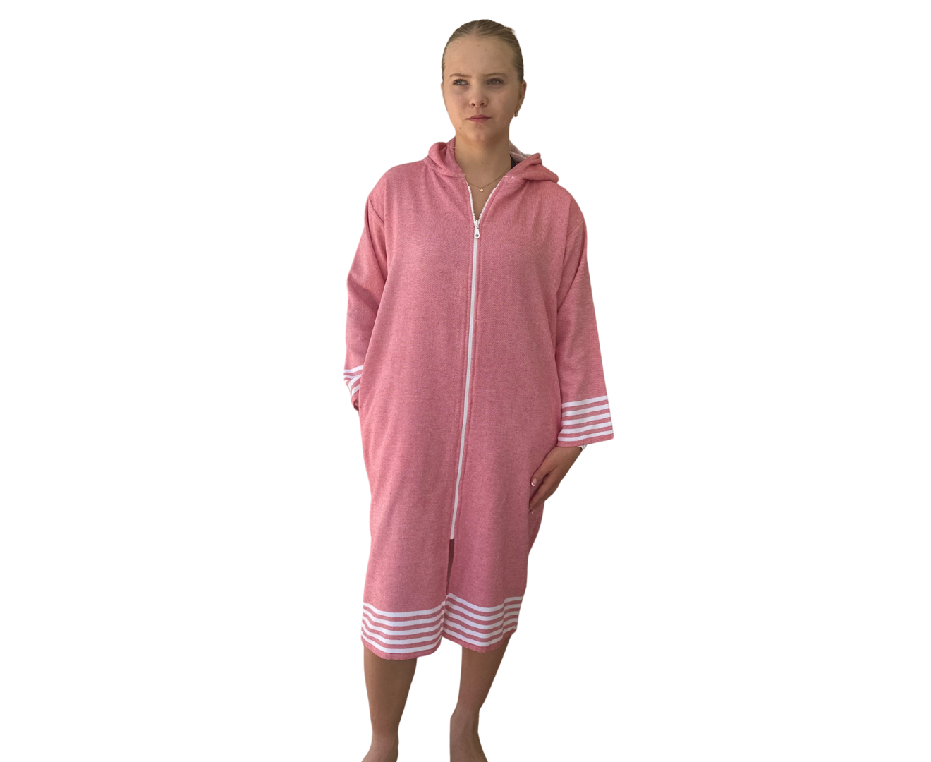 Turkish/Terry Hooded Sunset Robe (3-5y, 5-7y, 7-11y, S-M, M-L, L-XL)