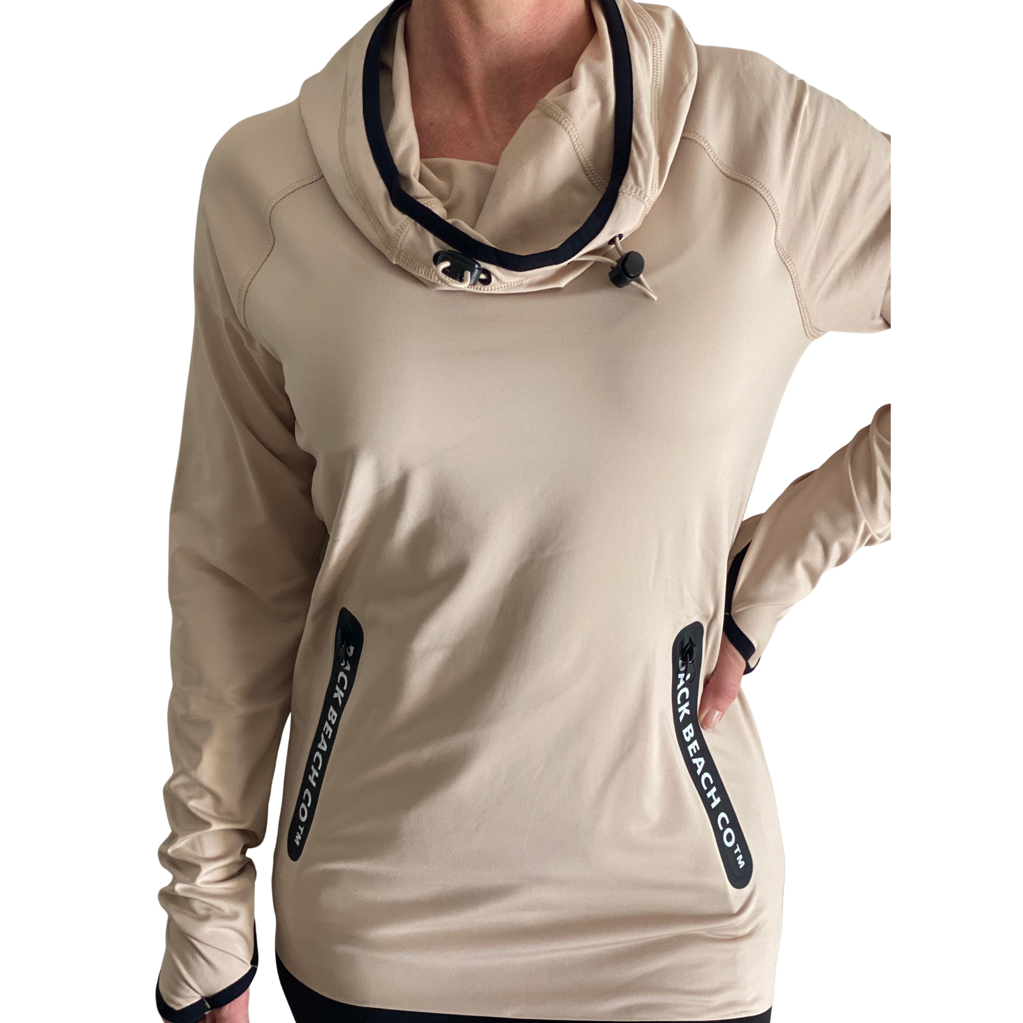 Light Fleece Latte Hoodie *SALE *