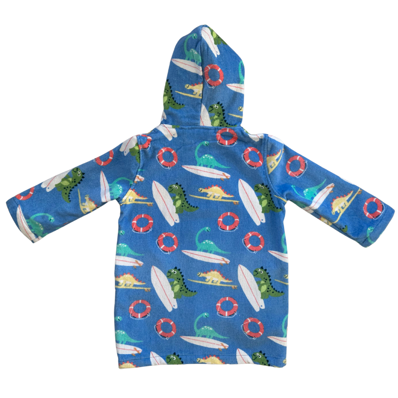 Dino Surf Hooded Towel (12mnths, 3-5y, 5-7y, 7-11y)