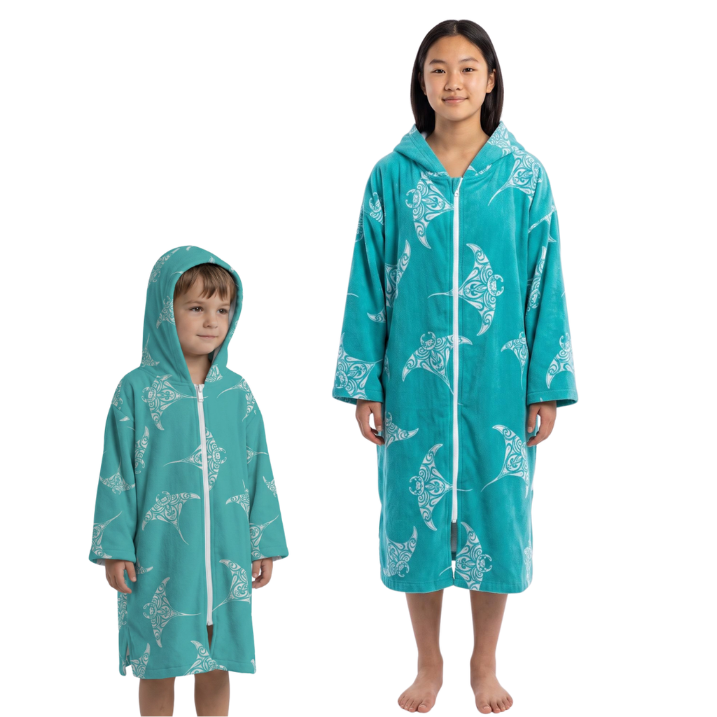 Stingray Hooded Towel (3-5y, 5-7y, 7-11y, S-M, M-L, L-XL) *Pre-Order*