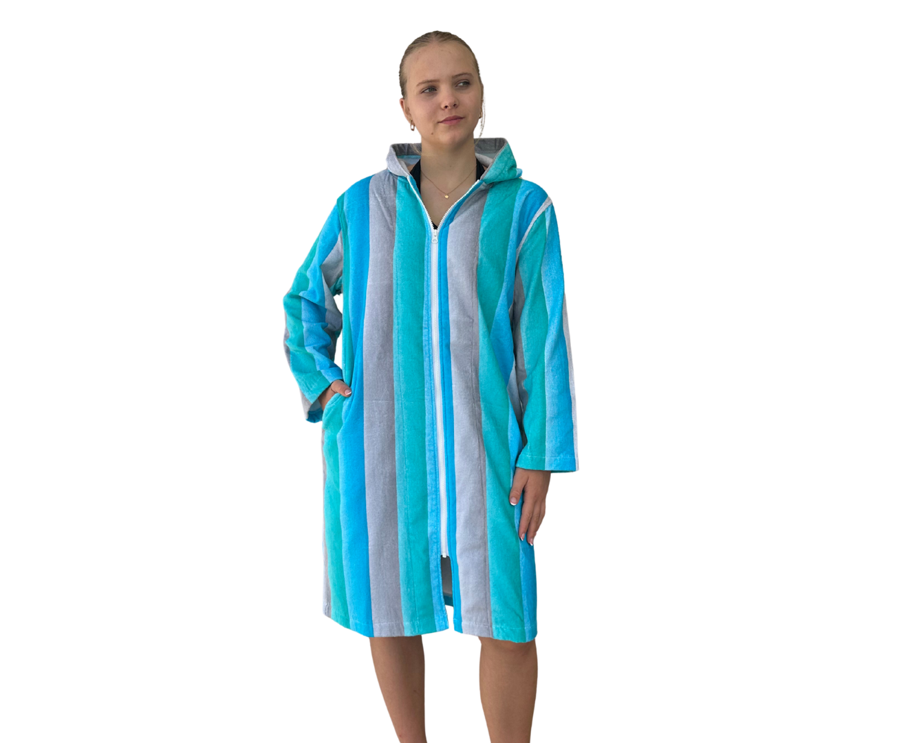 Ocean Fade Hooded Towel (3-5, 5-7, 7-11, S-M, L-XL)