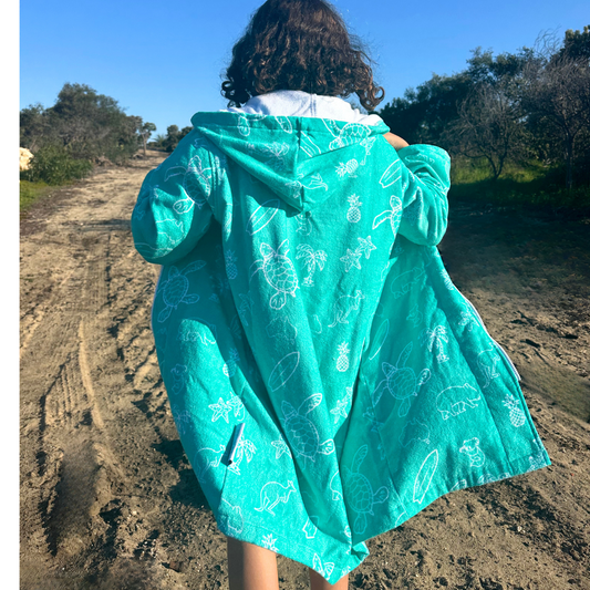 Kids and Adults Hooded Beach Towels Available in all Sizes backbeachco