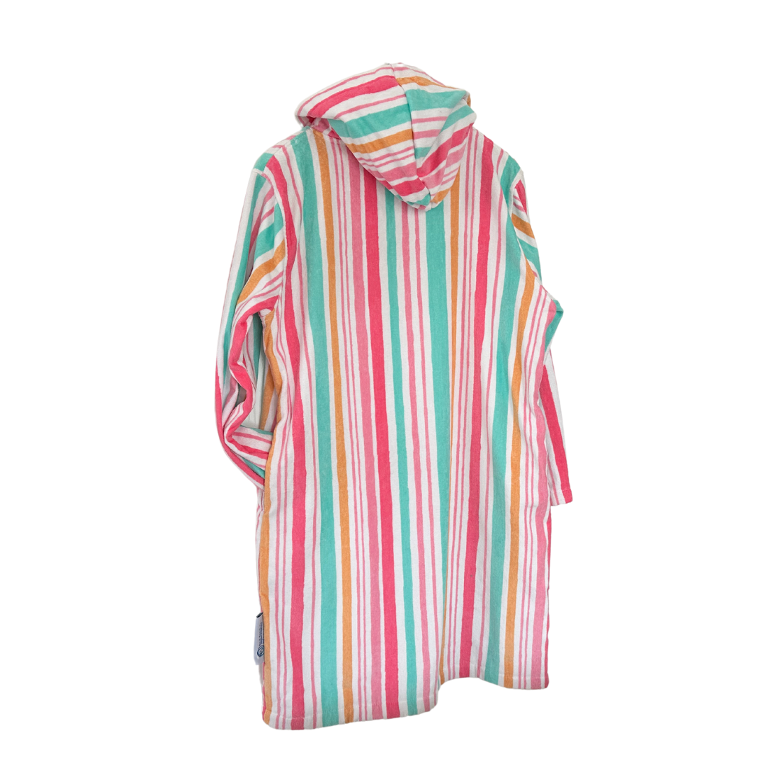 Luxe Hawaiian Stripe Hooded Towel