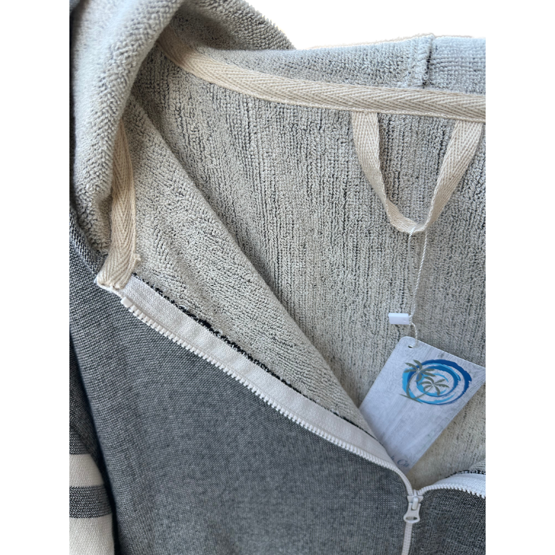 Lightweight Charcoal Hooded Towel *SALE*