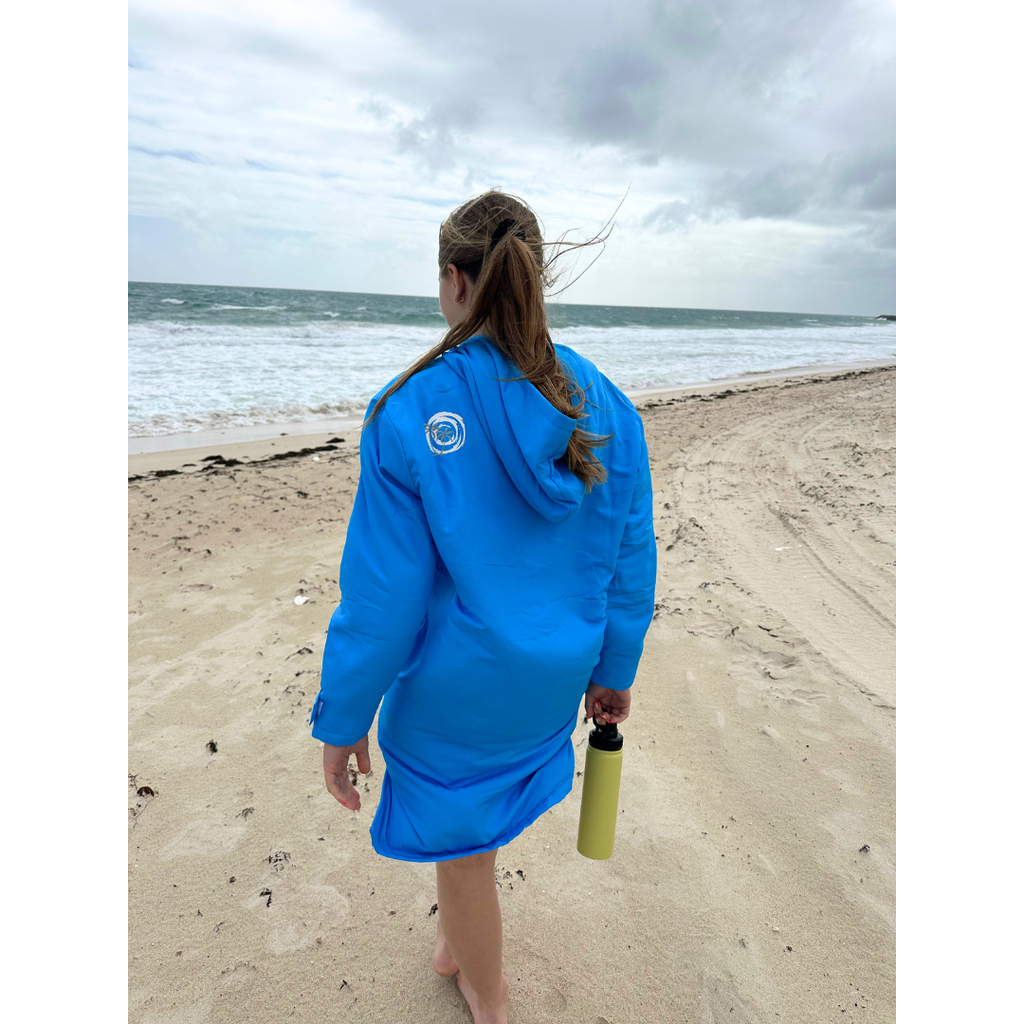 Alaskan Blue Swim Parka Water Resistant Coat