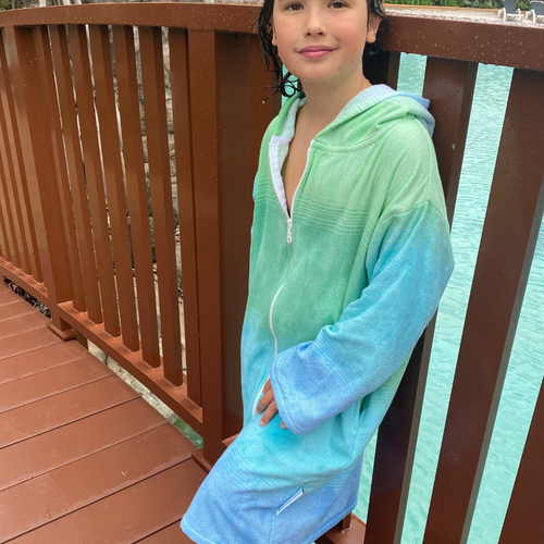 Reef Hooded Towel (3-5y, 5-7y, 7-11y, S-M, M-L, L-XL)
