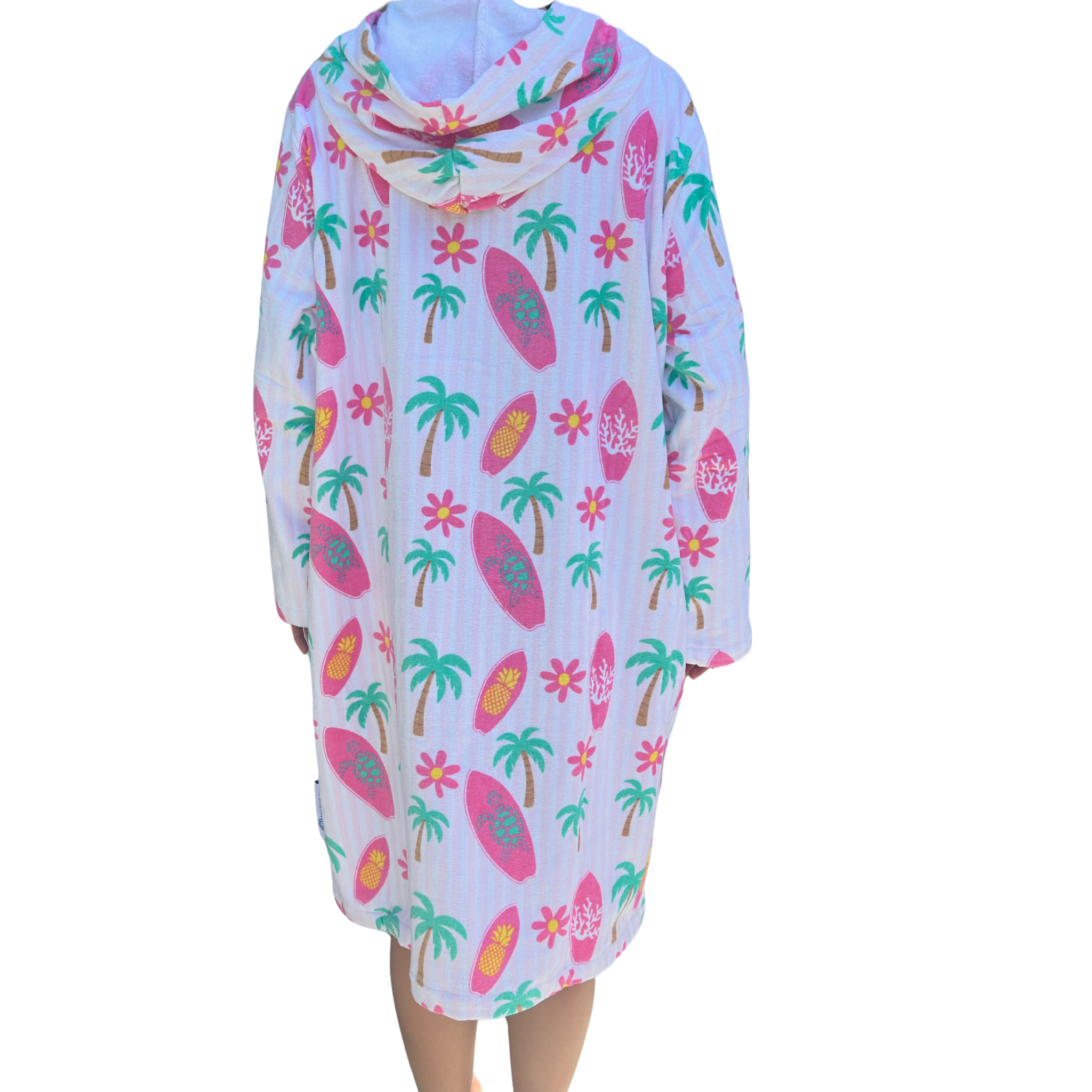 Palm Surf Hooded Towel (12mnths, 3-5y, 5-7y, 7-11y, S-M, M-L, L-XL)