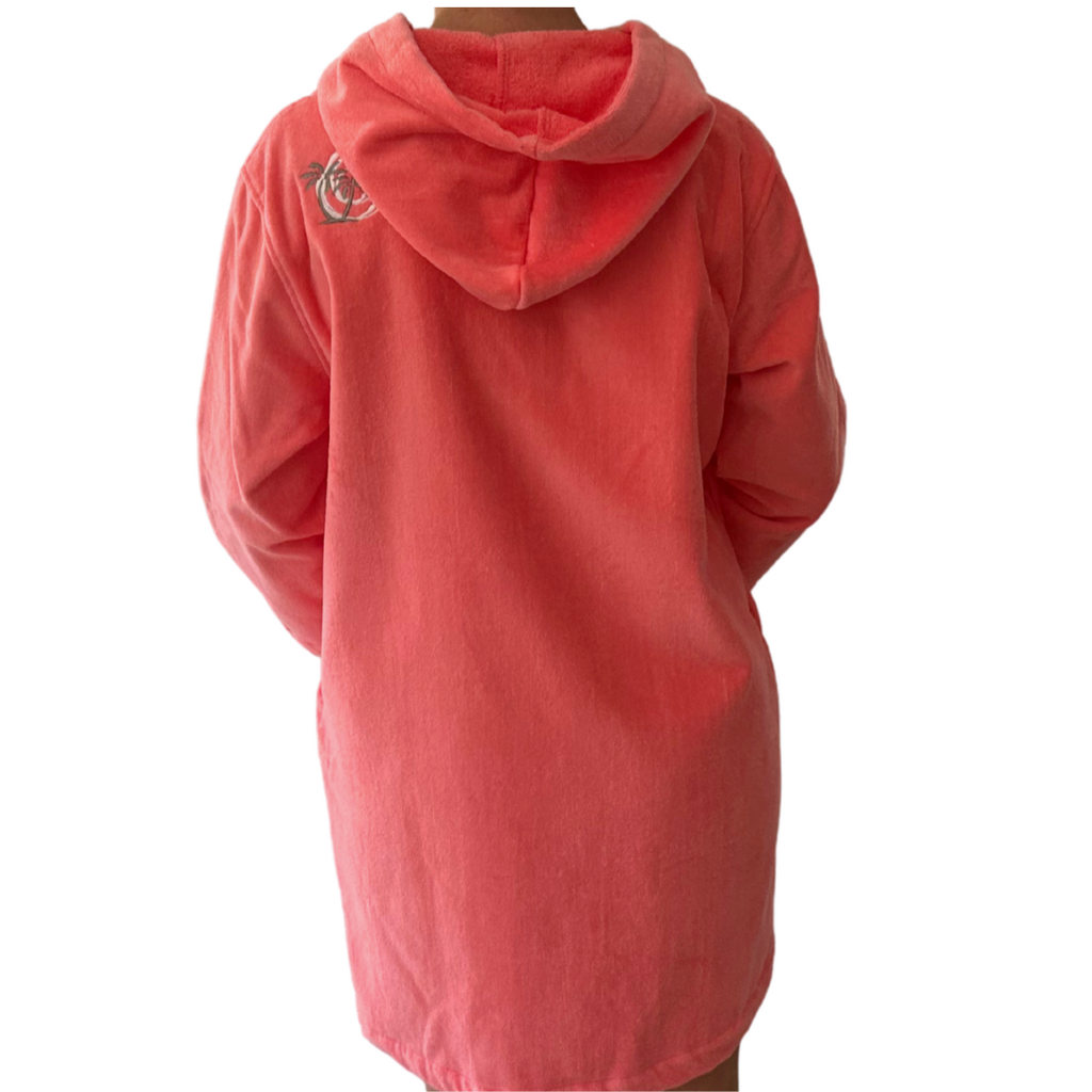 Salty Peach Hooded Towel (7-11y, S-M, M-L, L-XL)