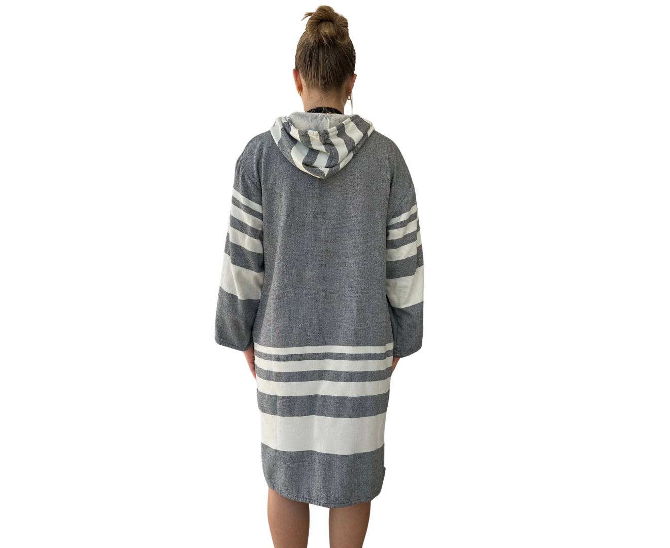 Charcoal Hooded Towel  (M-L Only)