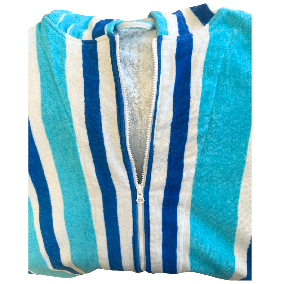 Blue Stripe Hooded Towel (5-7y, 7-11y, S-M, M-L, L-XL)
