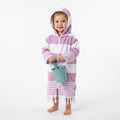 Pink Stripe Robe (12-24 months only)