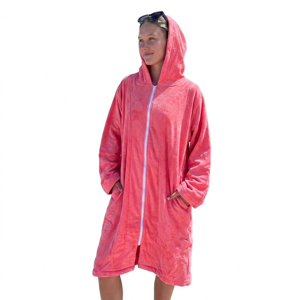 Salty Peach Hooded Towel (7-11y, S-M, M-L, L-XL)
