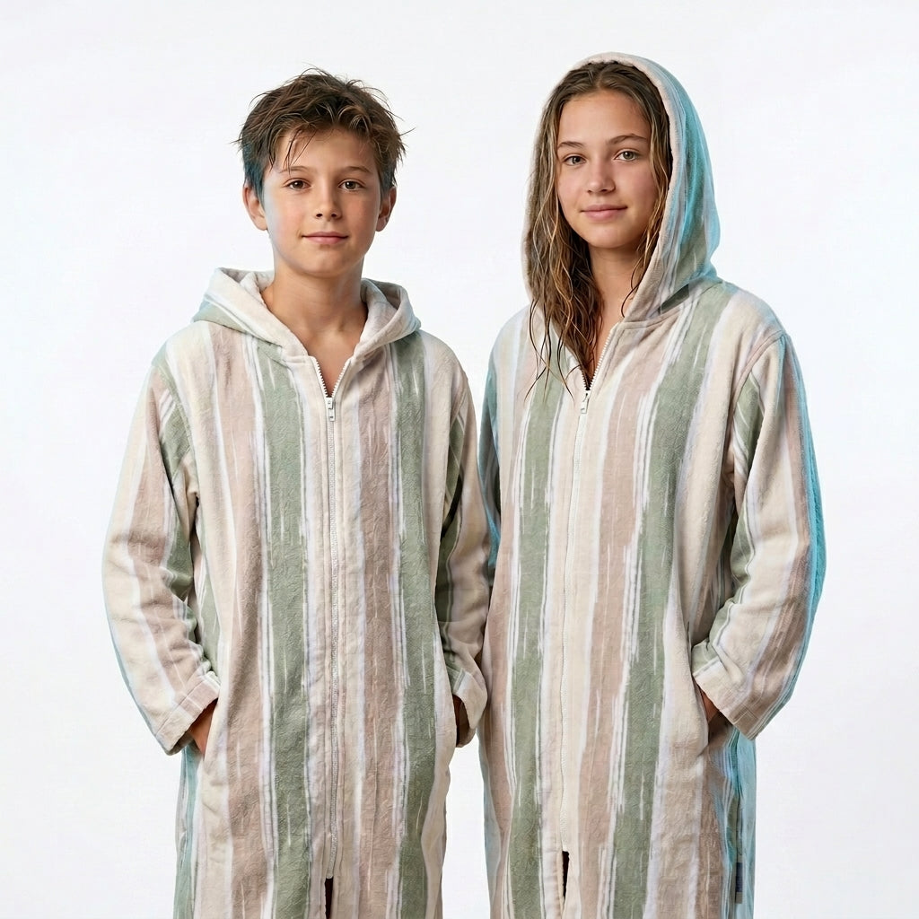Island Sand Hooded Towel (5-7y, 7-11y, S-M, M-L, L-XL)