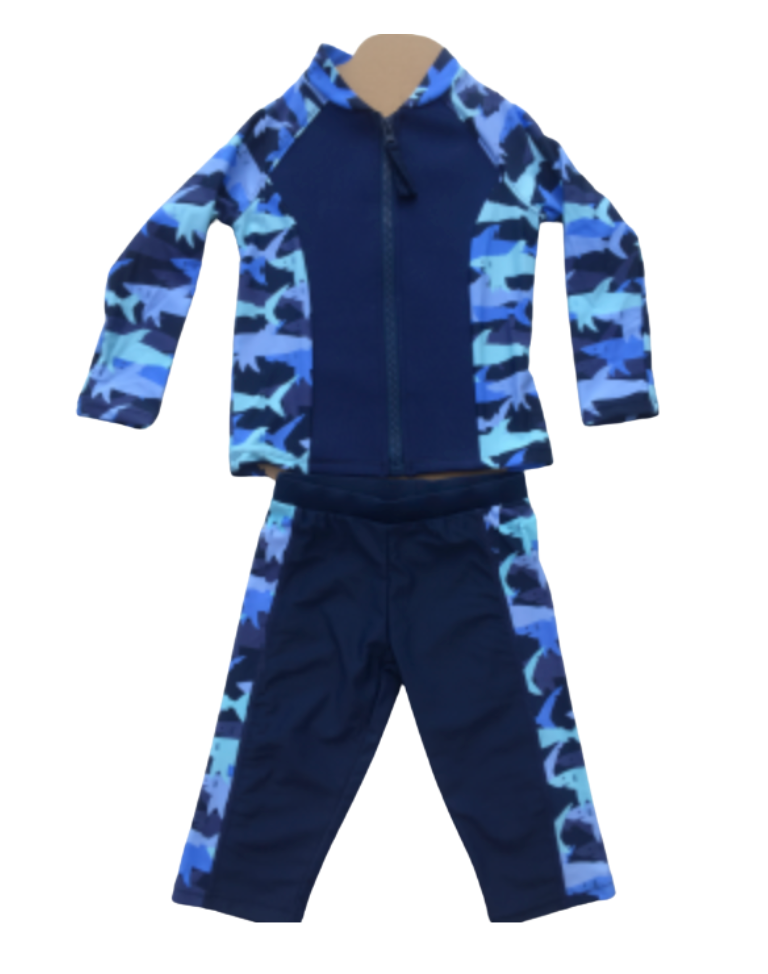 Rash Vest Set - Shark