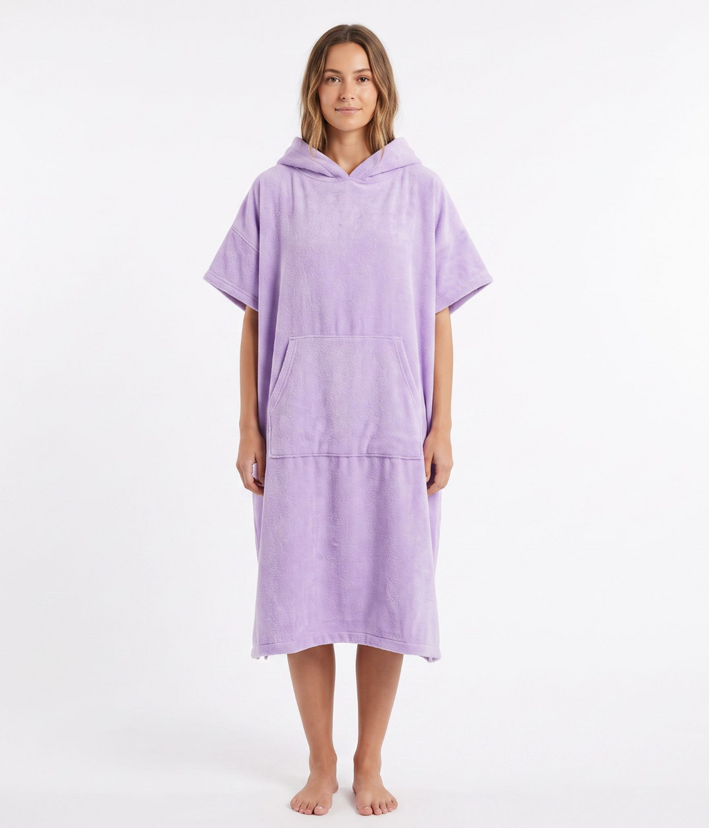 Purple poncho