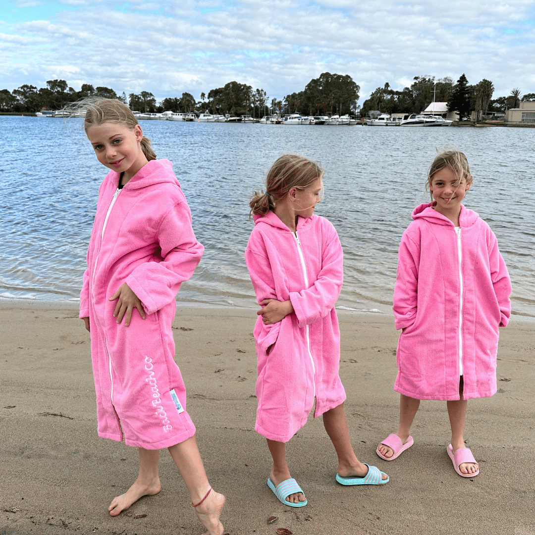 Pink Salt Microfiber Zip Up *SALE* (12mnths, 3-5y, 5-7y, 7-11y, S-M, M-L, L-XL)