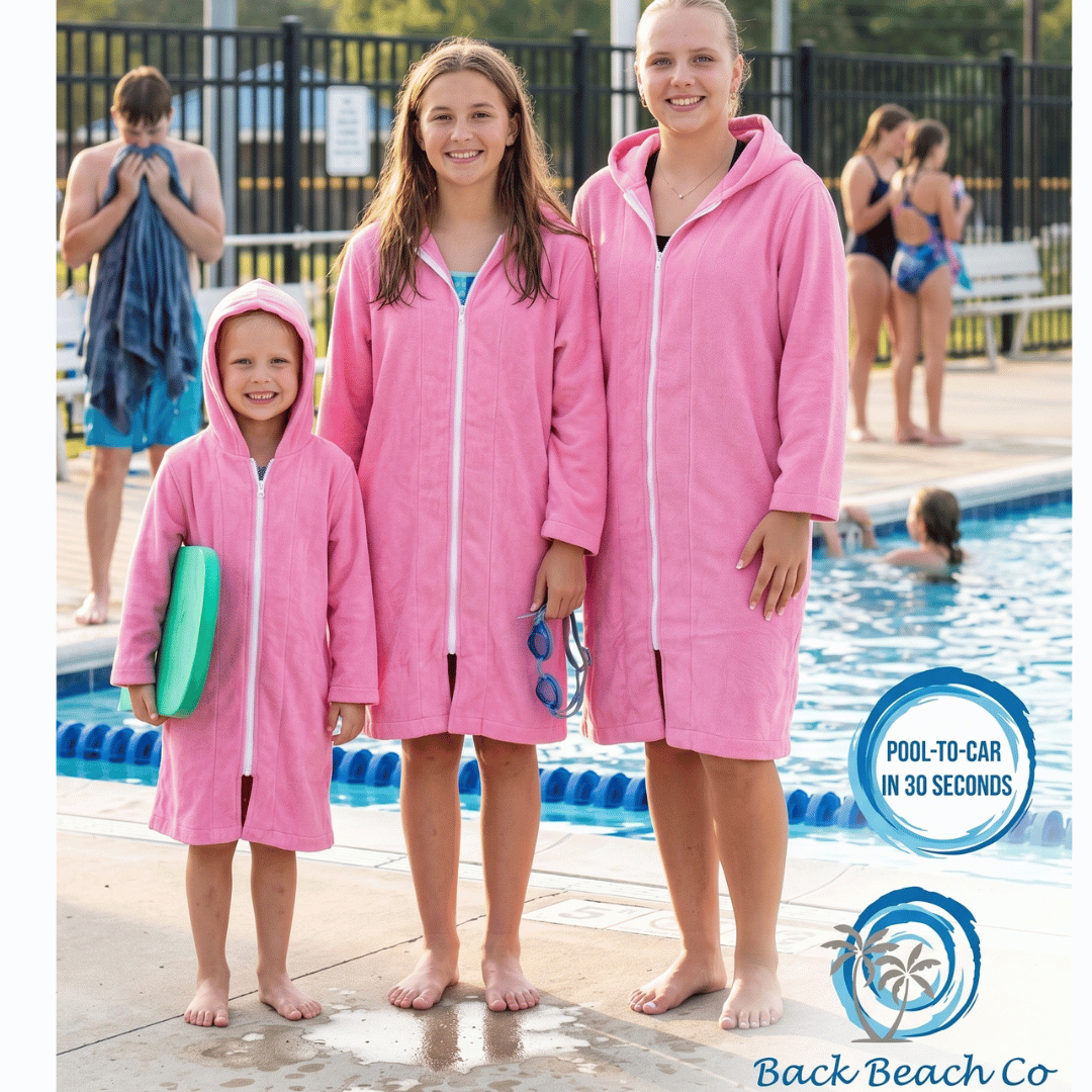 Pink Salt Microfiber Zip Up *SALE* (12mnths, 3-5y, 5-7y, 7-11y, S-M, M-L, L-XL)