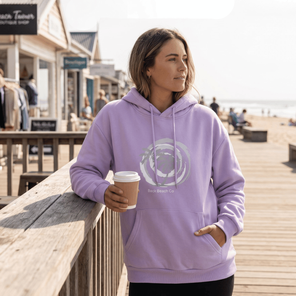 Purple Fleece Hoodie