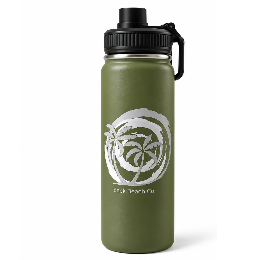 Stainless Steel Bottles Army Green Water Bottle
