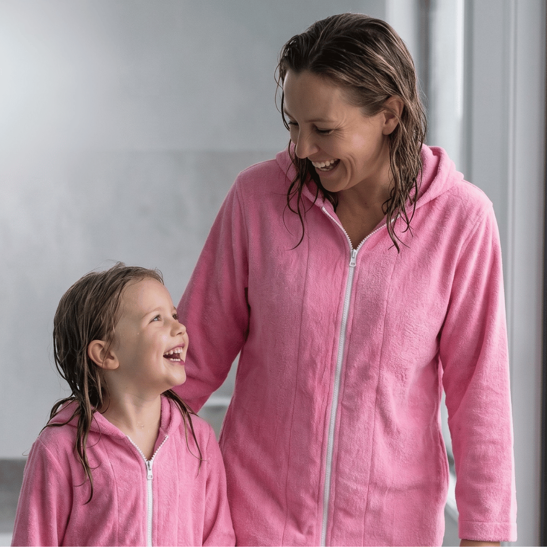 Pink Salt Microfiber Zip Up *SALE* (12mnths, 3-5y, 5-7y, 7-11y, S-M, M-L, L-XL)