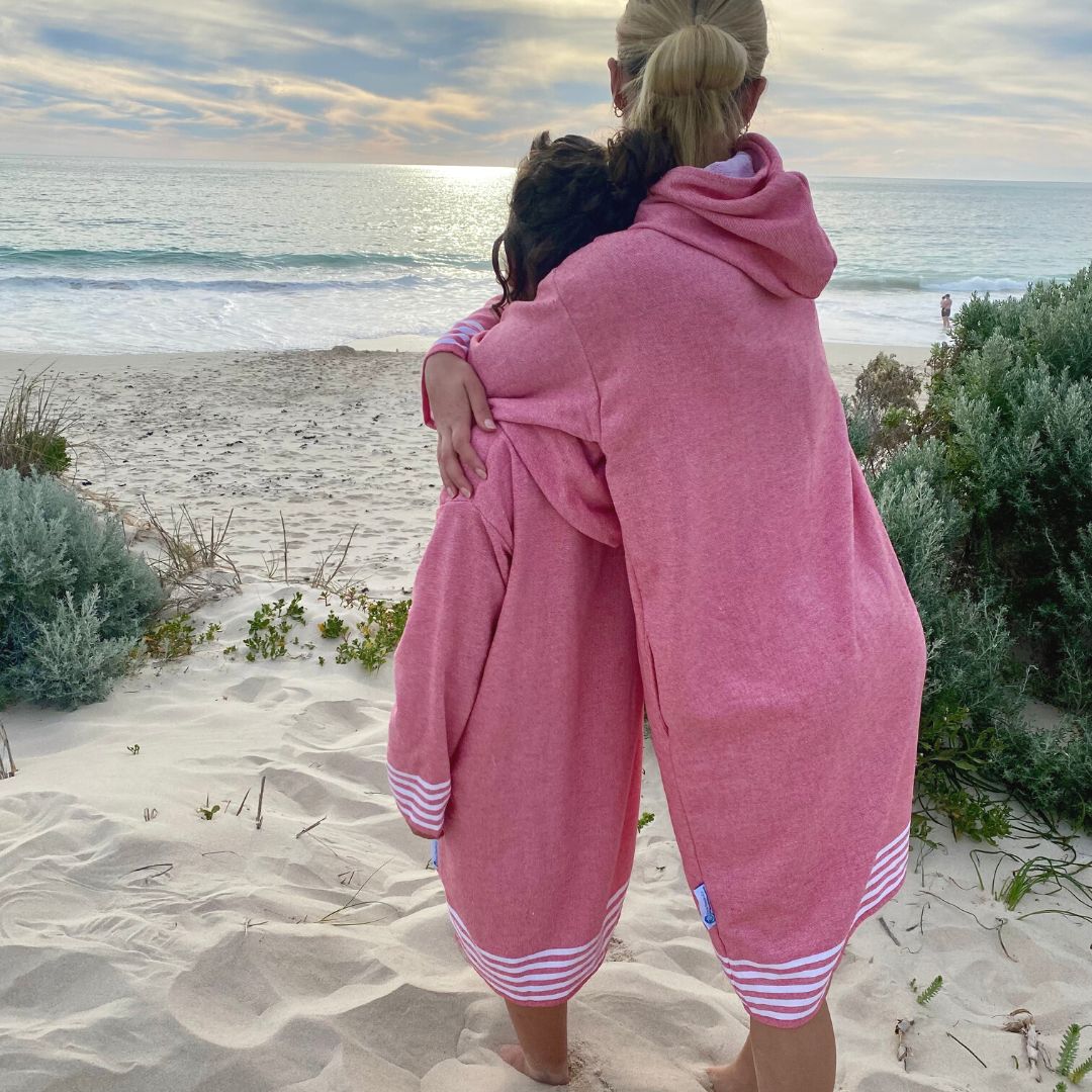 Lightweight Turkish/Terry Hooded Sunset Robe