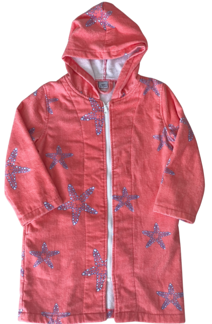 Salty Starfish Hooded Towel (12mnths)