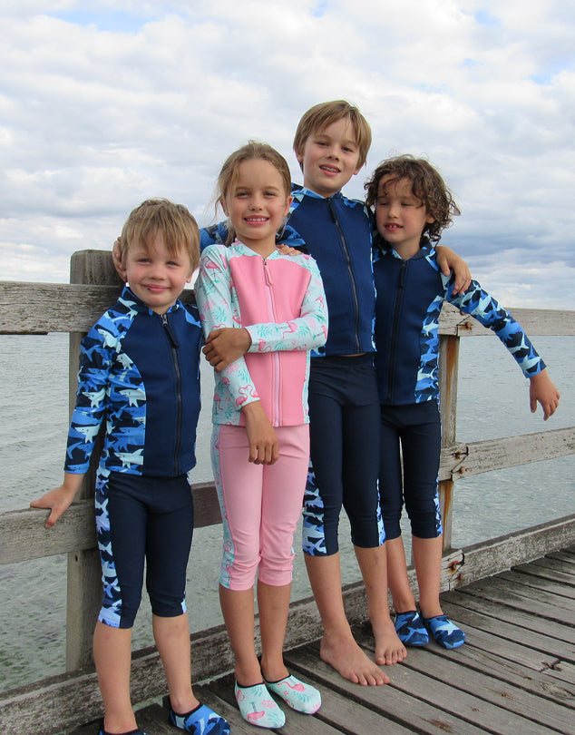 Rash Vest Set - Shark