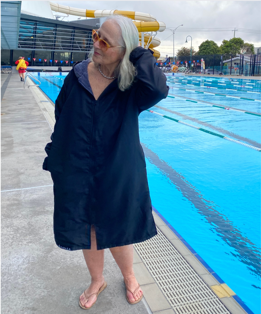 Swim top coats parkas
